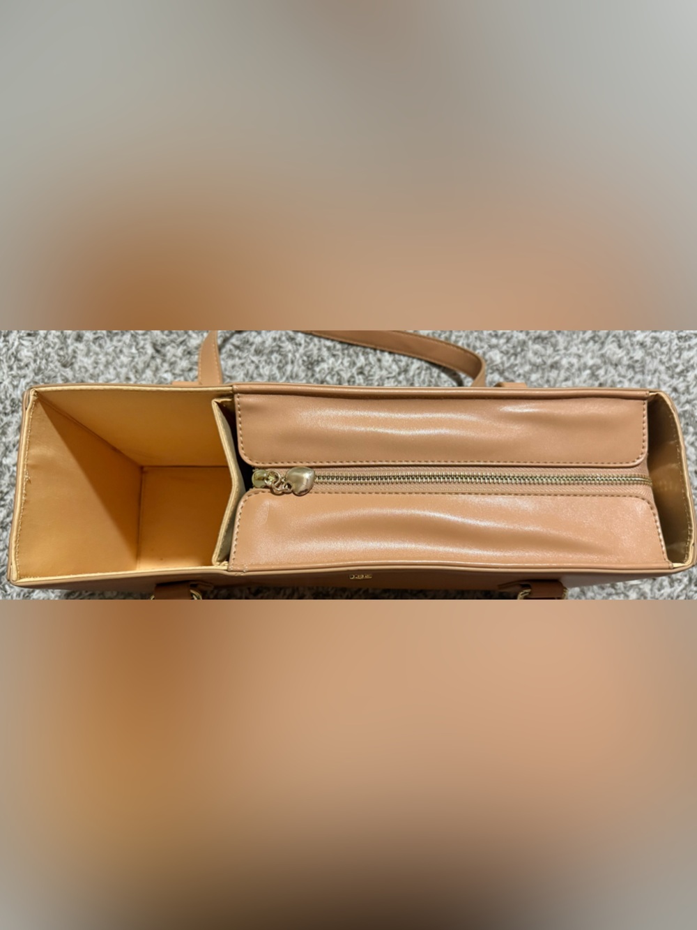 Viral TikTok Kate Gabrielle “Melisande Bag” Caramel Color - Picture 5 of 7